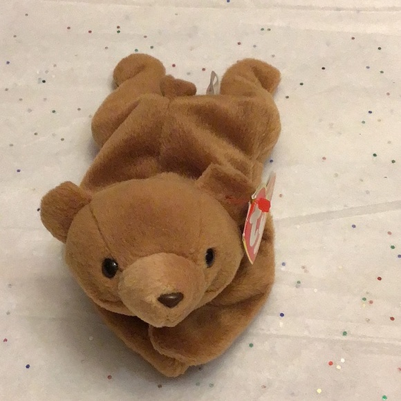 TY Original Beanie Baby retired vintage 1993, new w tags , CUBBIE, - Picture 1 of 8
